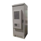 Wind Proof Telecommunication Cabinet , 19 Inch IP55 Rack Cabinet