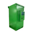 1500 Watt Telecommunication Cabinet , Green Outdoor Data Cabinet