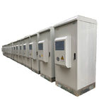 Galvanized Steel Outdoor Battery Cabinets , 2.1m Telecom Outdoor Cabinet