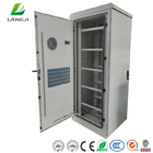 37U IP55 IP65 telecom cabinet cooling outdoor telecommunication enclosures