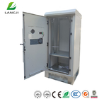 Galvanized Steel 19 Inch Rack Outdoor Battery Cabinet For Telecommunication