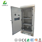 19" rack floor standing outdoor battery storage cabinet telecom power cabinet