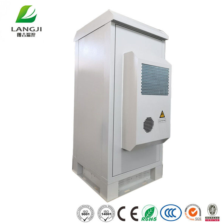 Powder Painting Outdoor Telecom Enclosure Air Conditioned