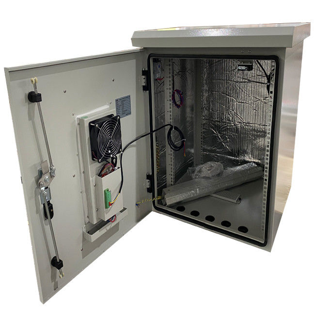 IP45 Wall Mounted Telecom Cabinet , Outdoor Telecommunication Cabinet